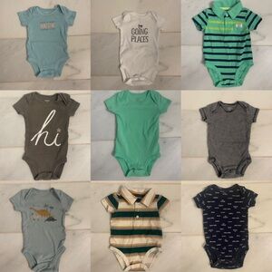BABY BOY SIZE 3 MONTH (3M) CLOTHING LOT 11 PIECES TOTAL